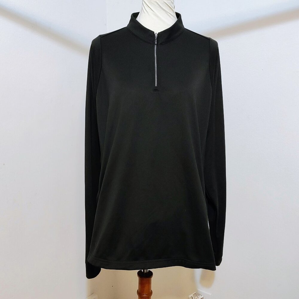 Men's Adidas Black Climalite Pullover L